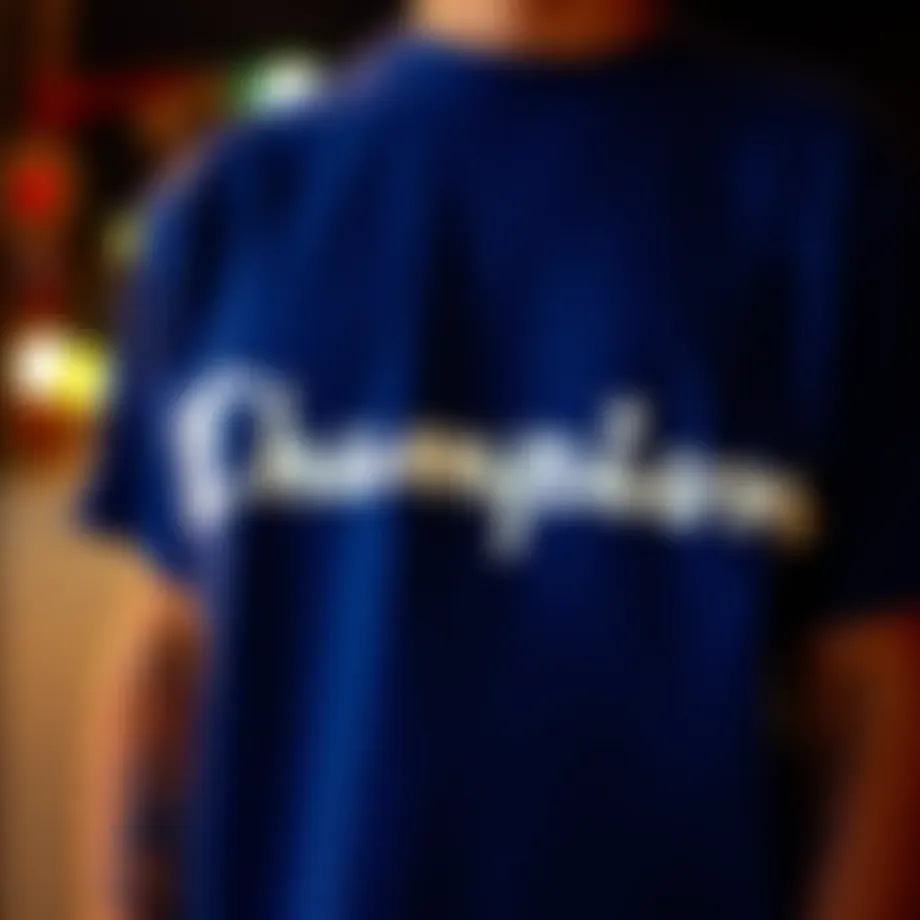 The Champion Script Tee: An In-Depth Exploration Introduction