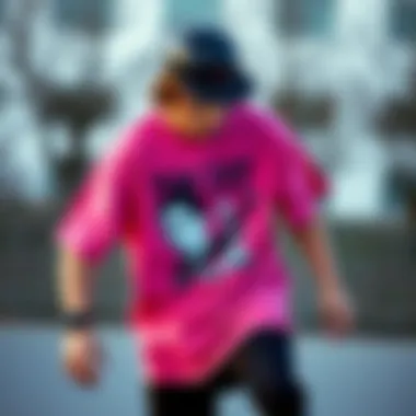 Notable The Cultural Significance and Styling of the Pink Crop T-Shirt in Skateboarding