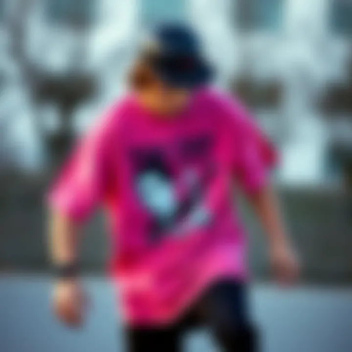 Notable The Cultural Significance and Styling of the Pink Crop T-Shirt in Skateboarding