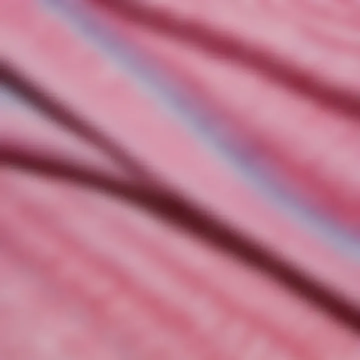 Close-up of tie-dye patterns showcasing individuality