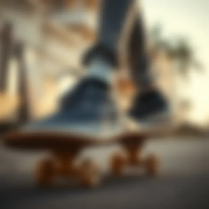 Vans Chukka Low in Action on Skateboard