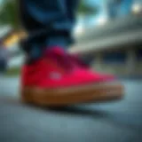 Stylish Vans Chukka Low with Gum Sole