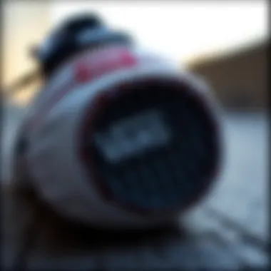 Close-up of Vans Hi Pro sole highlighting performance features