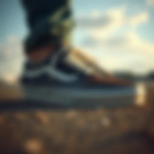 Iconic Vans Off the Wall shoe design