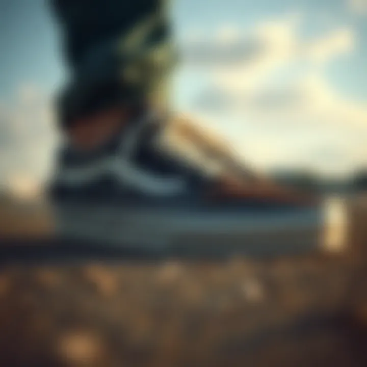 Iconic Vans Off the Wall shoe design