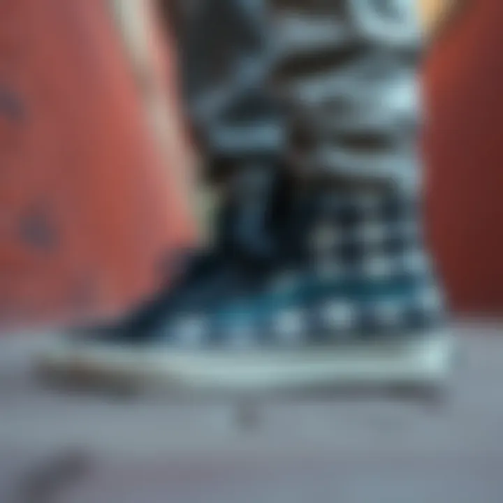 Vans Sk8 Hi MTE styled with streetwear for a trendy look