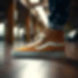 Vans Suede Hi Top showcasing its classic design