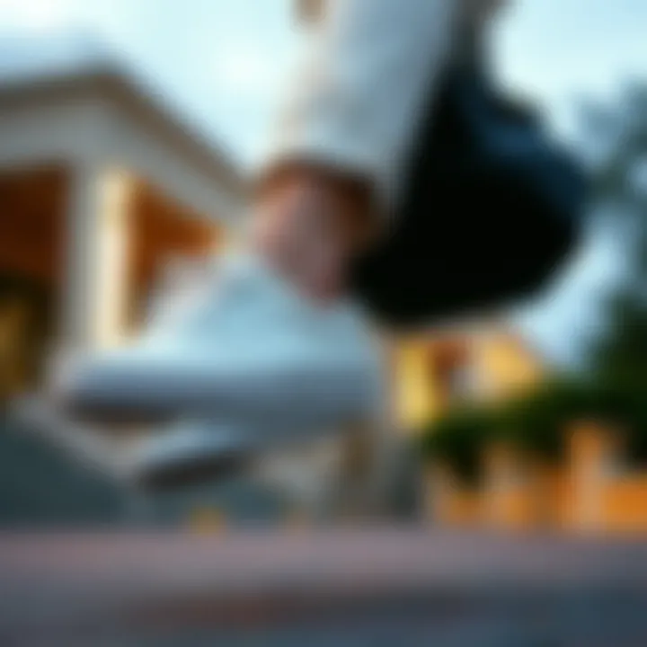 Fashion Ensemble Featuring White Vans Fashionable outfit paired with white leather Vans low tops