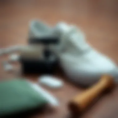 Essentials for Maintaining White Leather Vans Maintenance tools for keeping white leather Vans looking fresh