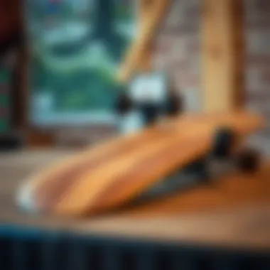 Comparison of wooden and plastic Tech Decks highlighting advantages